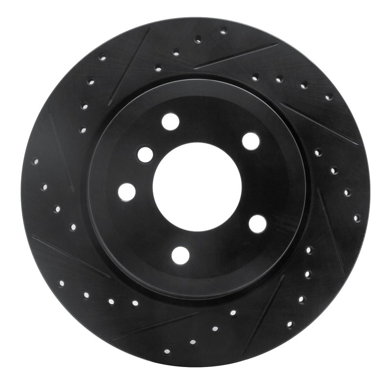 Dynamite Friction 633-31075L Disc Brake Rotor - Rear Left