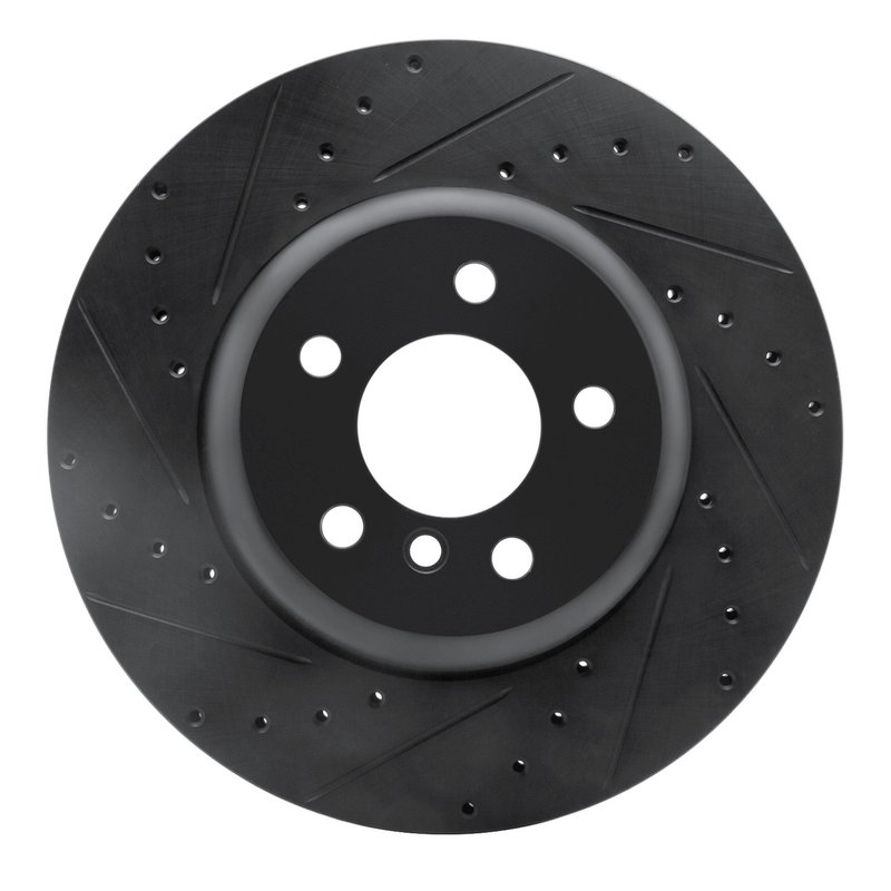 Dynamite Friction 633-31114L Disc Brake Rotor - Rear Left