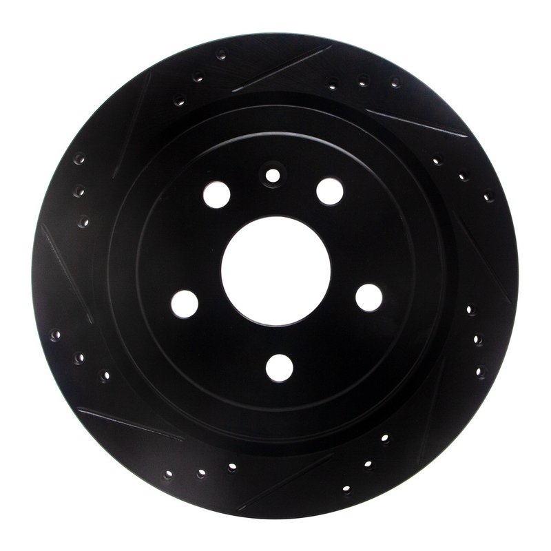 Dynamic Friction 633-46024L Disc Brake Rotor - Rear Left