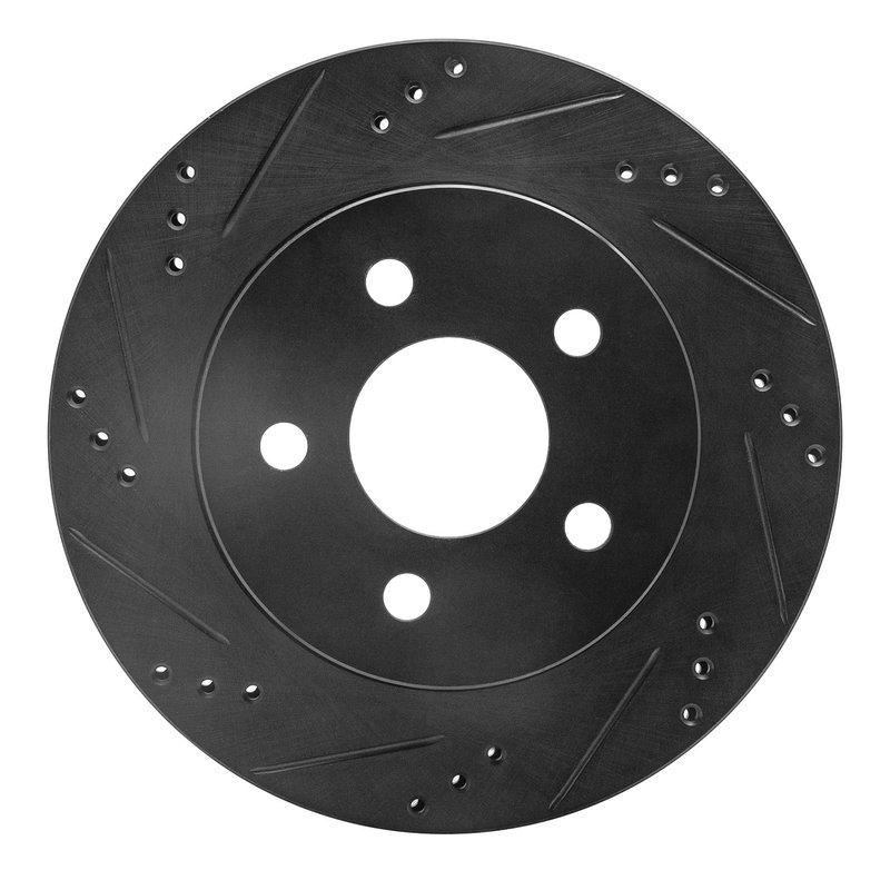 Dynamite Friction 633-47025L Disc Brake Rotor - Rear Left