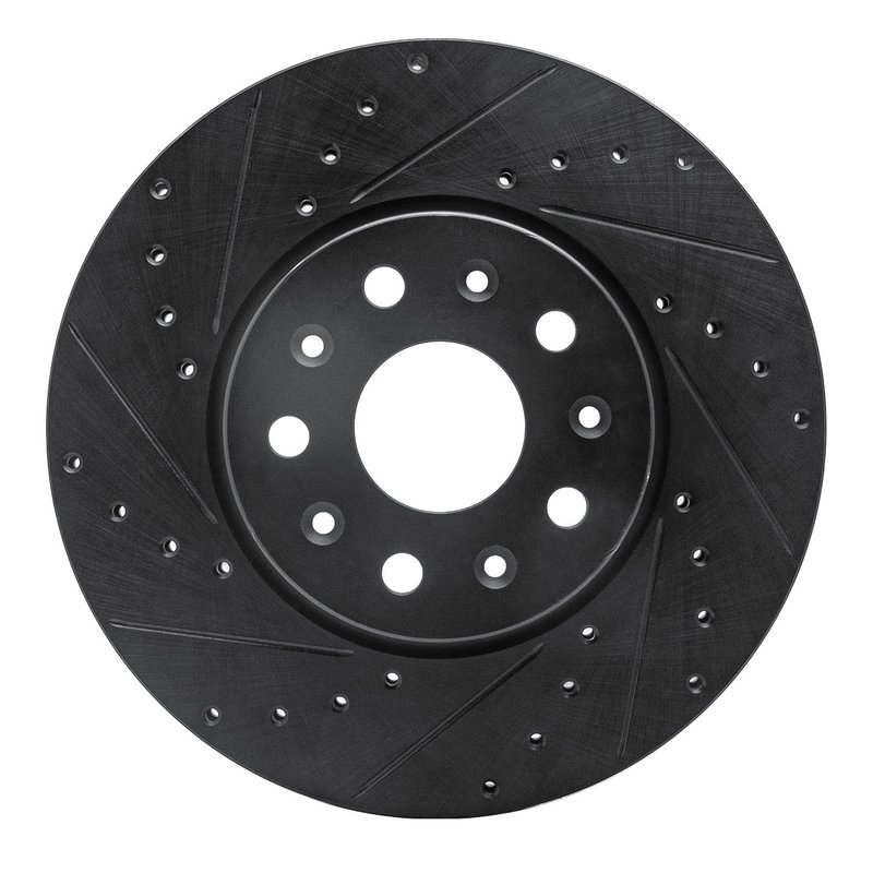 Dynamite Friction 633-47055L Disc Brake Rotor - Front Left
