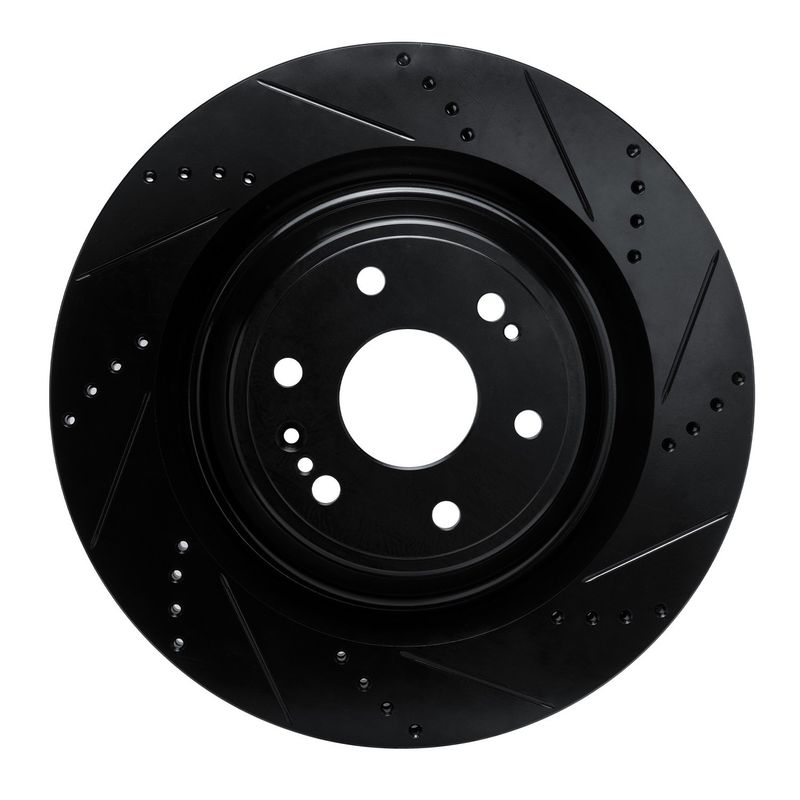 Dynamite Friction 633-47086R Disc Brake Rotor - Front Right