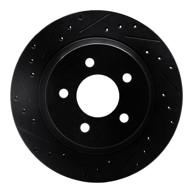 Dynamite Friction 633-54037L Disc Brake Rotor - Rear Left