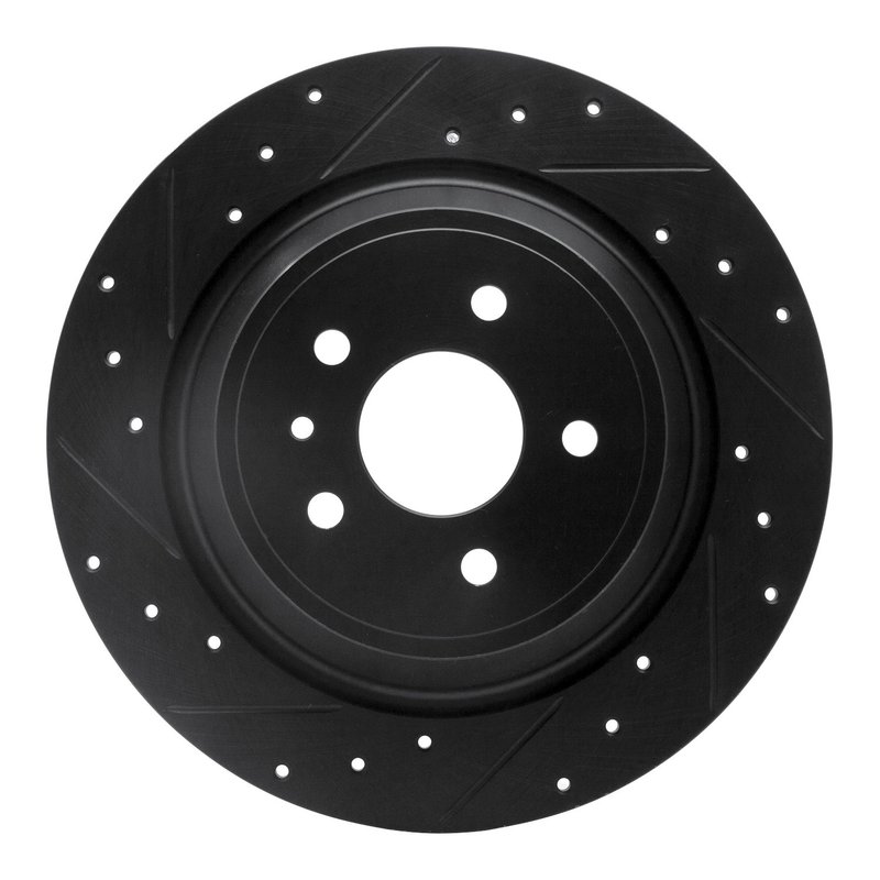 Dynamic Friction 633-54072L Disc Brake Rotor - Rear Left