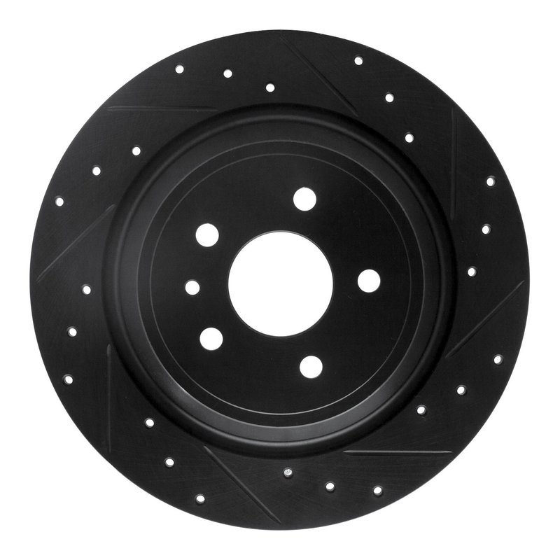 Dynamic Friction 633-54072R Disc Brake Rotor - Rear Right