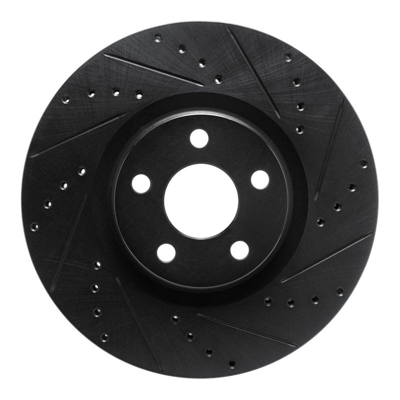 Dynamic Friction 633-54095R Disc Brake Rotor - Front Right