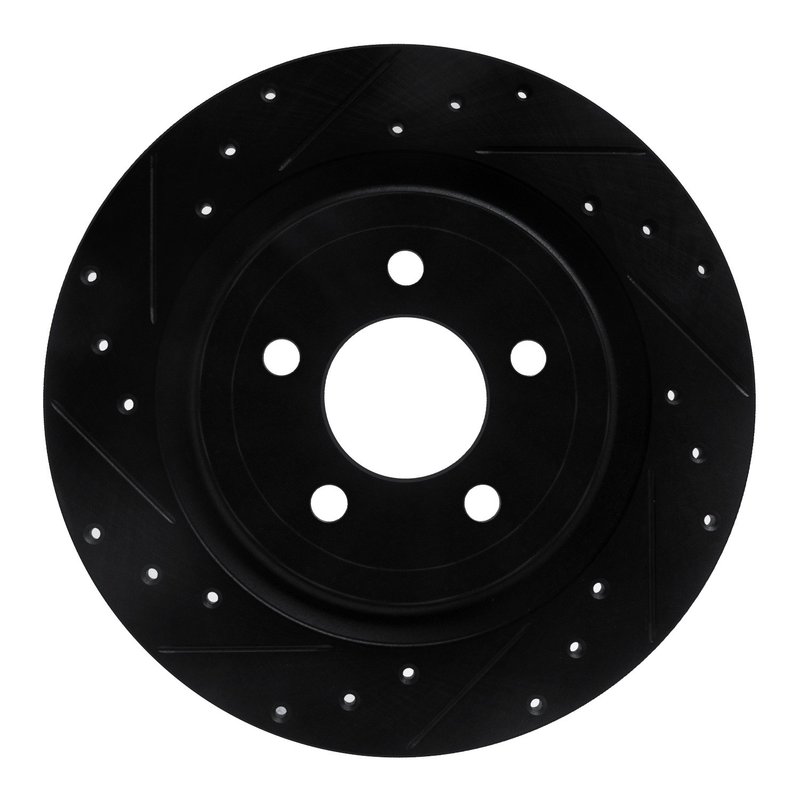 Dynamic Friction 633-54280L Disc Brake Rotor - Rear Left