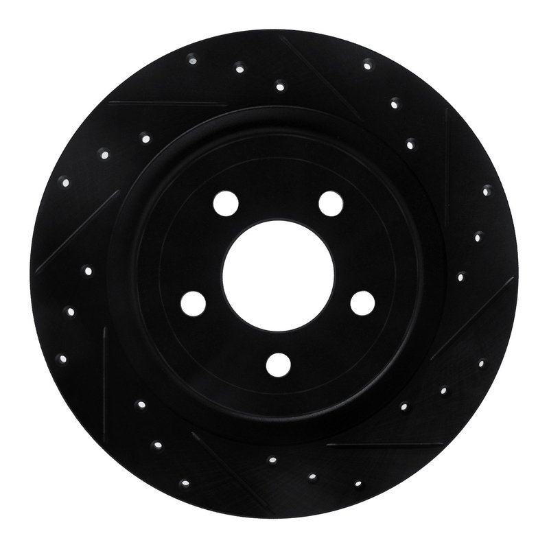 Dynamic Friction 633-54280R Disc Brake Rotor - Rear Right
