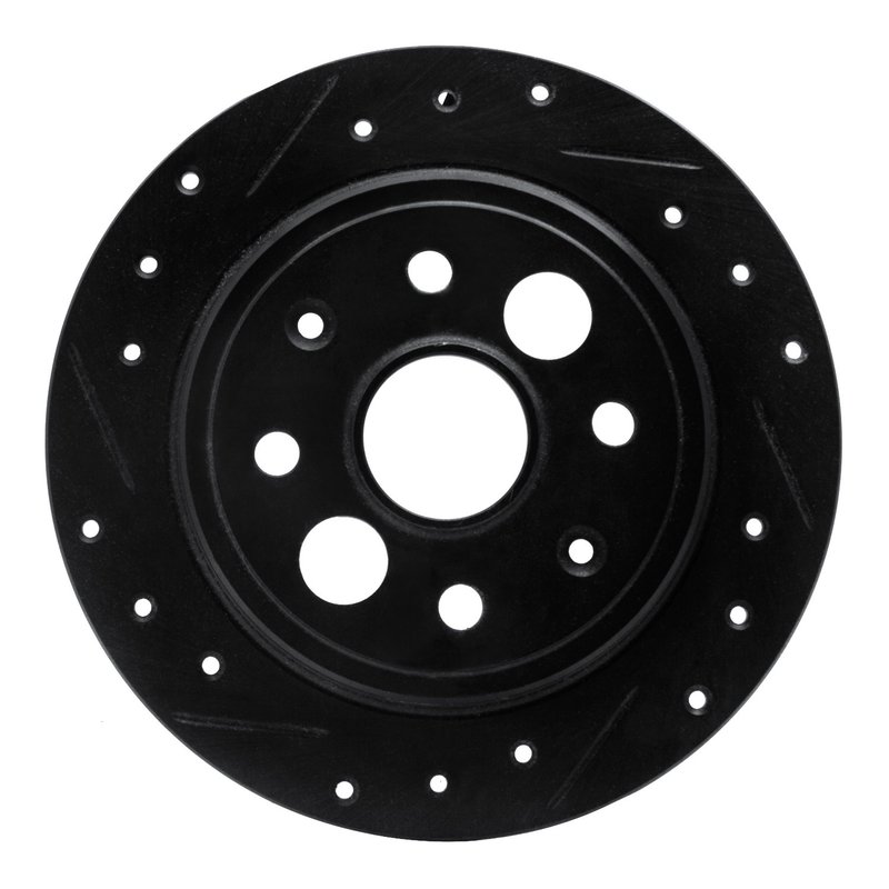 Dynamite Friction 633-58000L Disc Brake Rotor - Rear Left