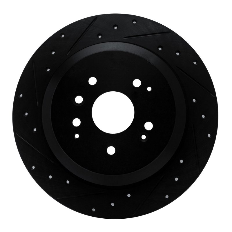Dynamite Friction 633-58028L Disc Brake Rotor - Rear Left