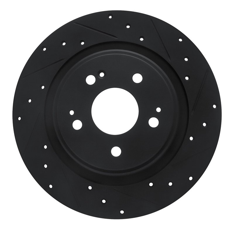 Dynamite Friction 633-58030R Disc Brake Rotor - Rear Right