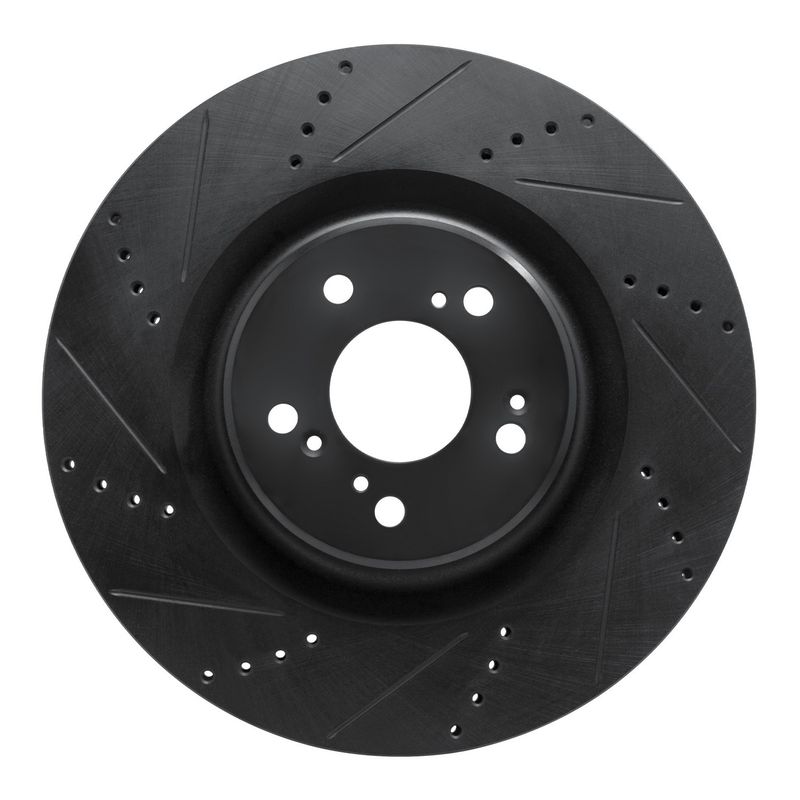 Dynamite Friction 633-58039L Disc Brake Rotor - Front Left
