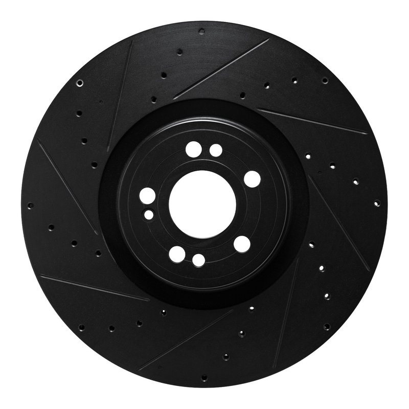 Dynamite Friction 633-63180L Disc Brake Rotor - Front Left