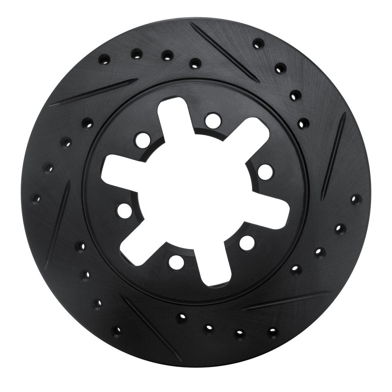 Dynamic Friction 633-67077R Disc Brake Rotor - Front Right