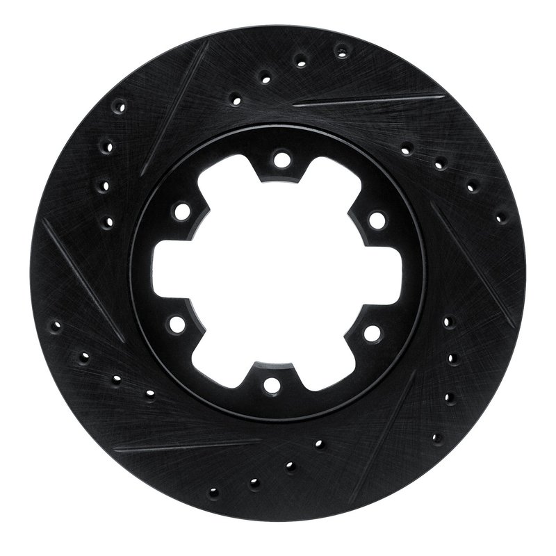 Dynamic Friction 633-67080L Disc Brake Rotor - Front Left
