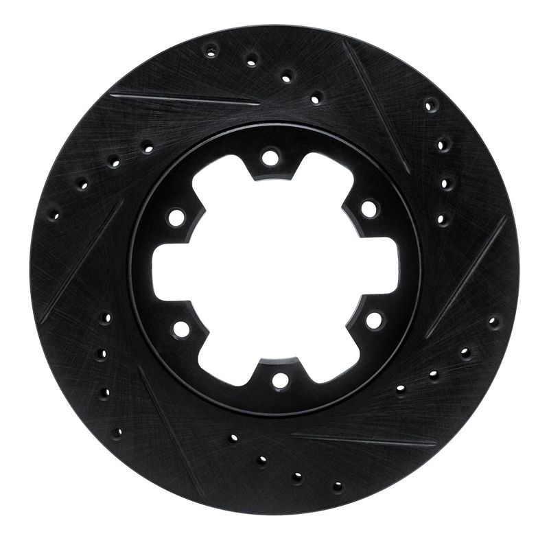 Dynamic Friction 633-67080R Disc Brake Rotor - Front Right