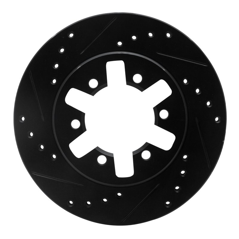 Dynamic Friction 633-67081L Disc Brake Rotor - Front Left