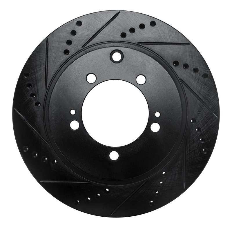 Dynamic Friction 633-72036L Disc Brake Rotor - Rear Left