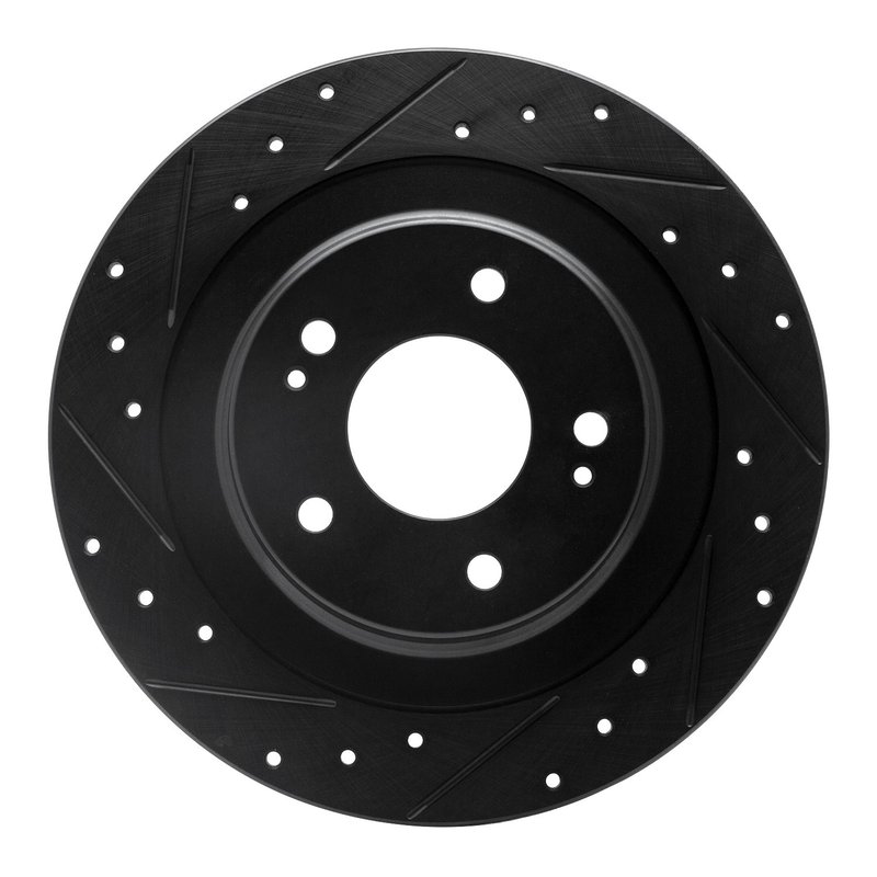 Dynamite Friction 633-72063L Disc Brake Rotor - Rear Left