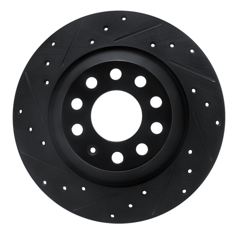 Dynamite Friction 633-73042L Disc Brake Rotor - Rear Left