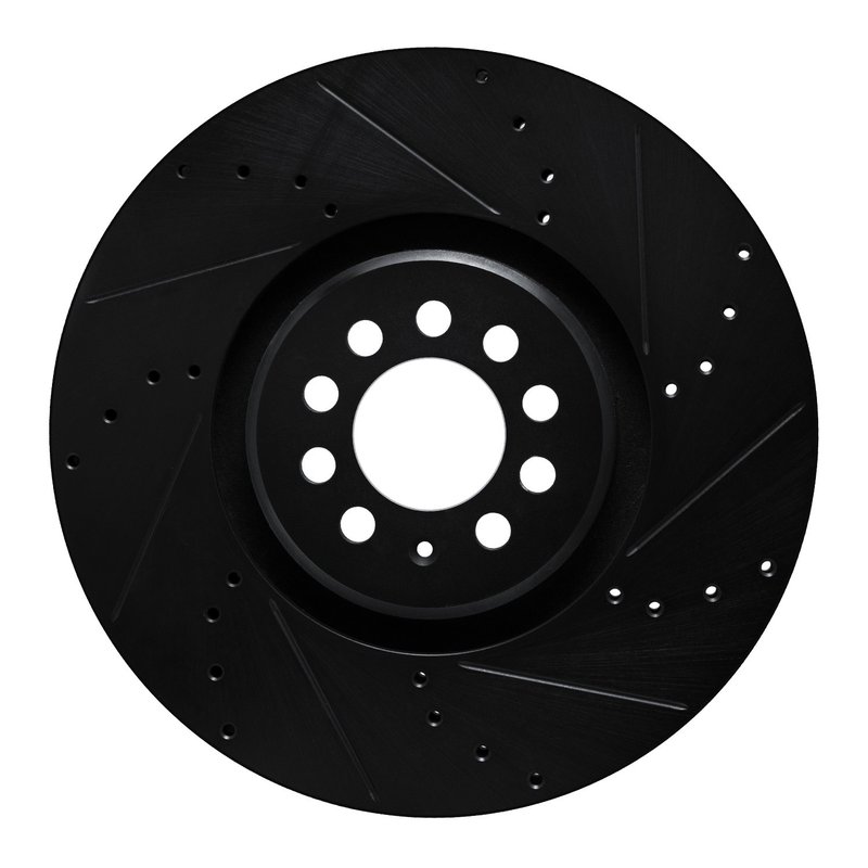 Dynamite Friction 633-74025D Disc Brake Rotor - Front Right