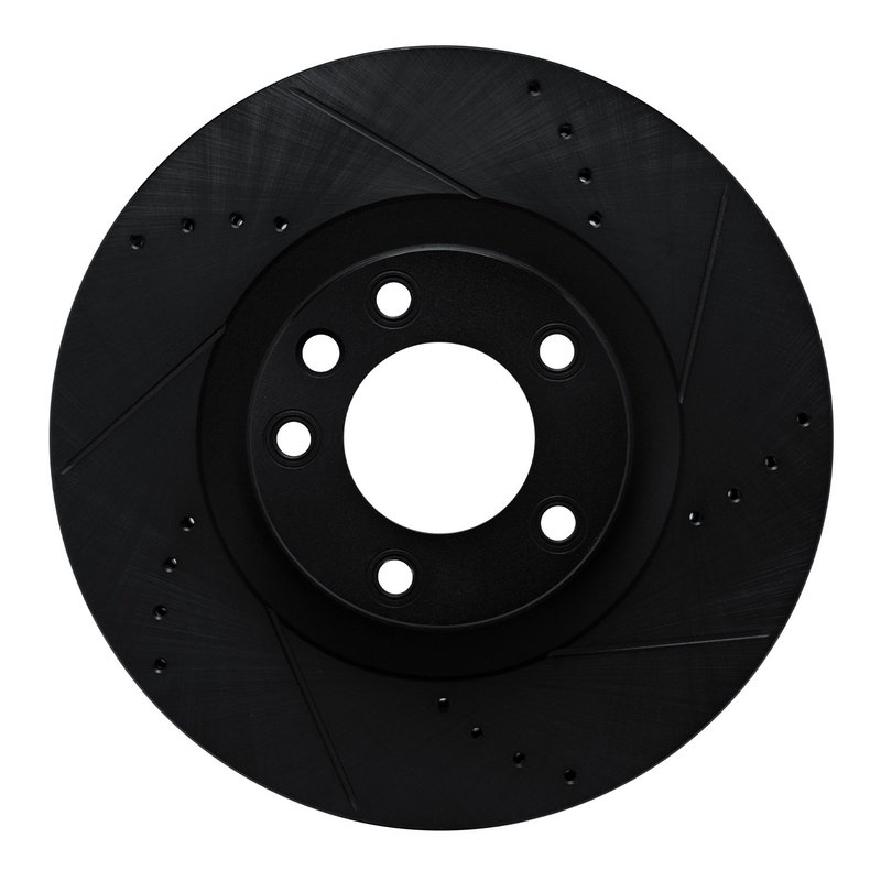 Dynamite Friction 633-74057D Disc Brake Rotor - Front Left