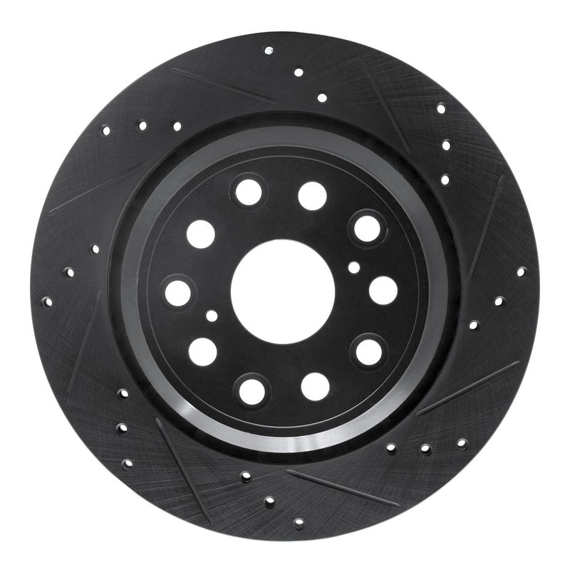 Dynamite Friction 633-75018R Disc Brake Rotor - Rear Right