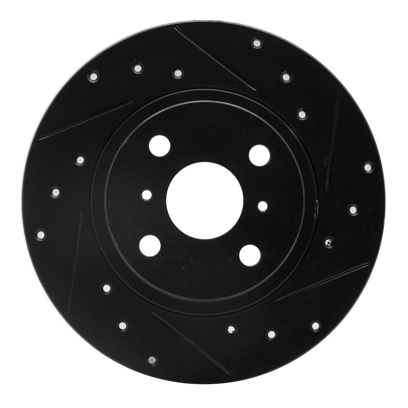 Dynamite Friction 633-76037R Disc Brake Rotor - Rear Right
