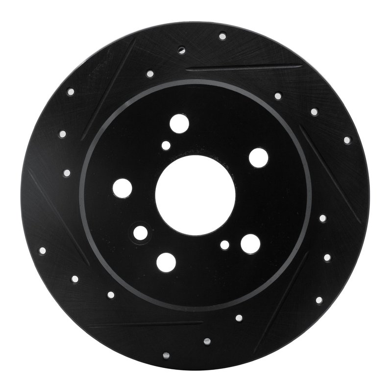 Dynamic Friction 633-76053L Disc Brake Rotor - Rear Left