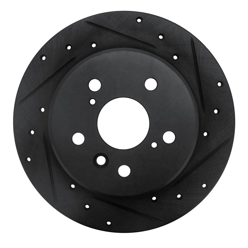 Dynamic Friction 633-76053R Disc Brake Rotor - Rear Right