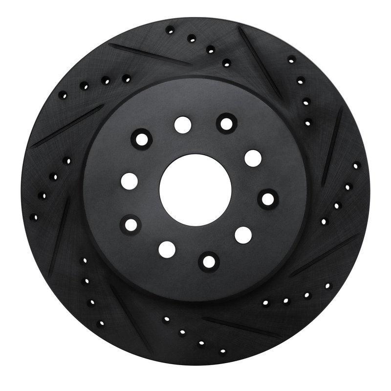 Dynamite Friction 633-76064R Disc Brake Rotor - Rear Right