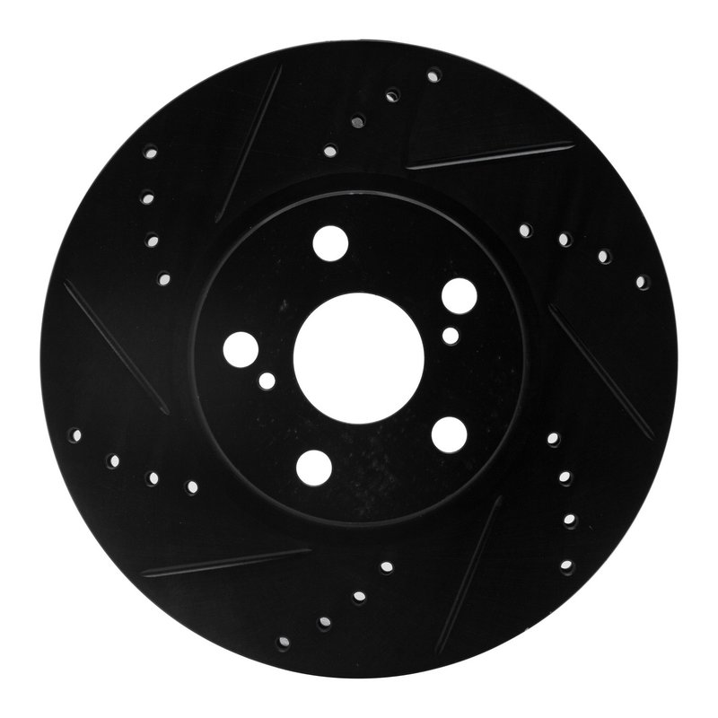 Dynamite Friction 633-76081L Disc Brake Rotor - Front Left