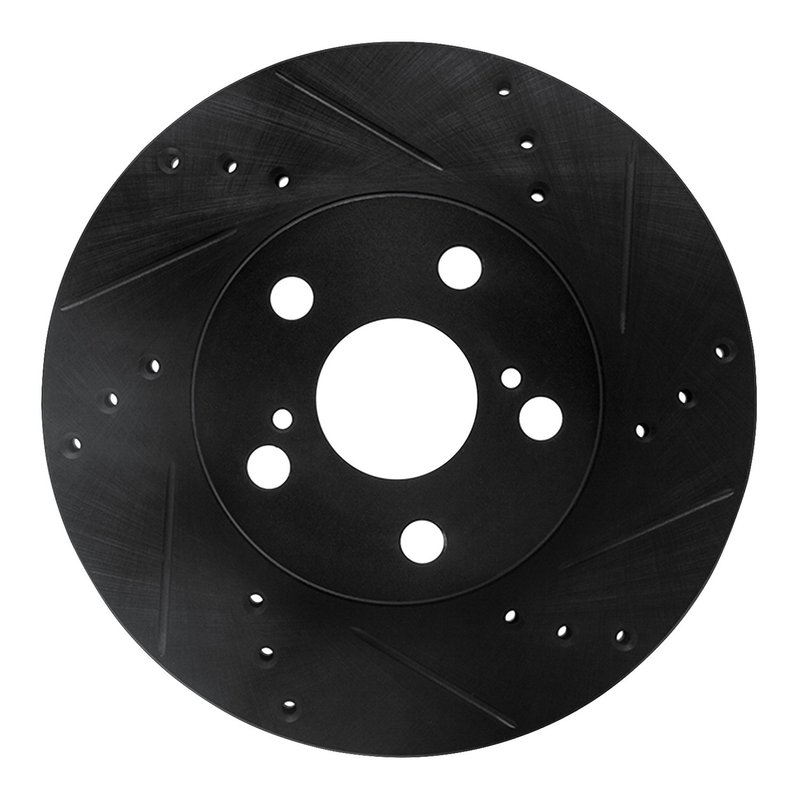 Dynamite Friction 633-76087R Disc Brake Rotor - Front Right
