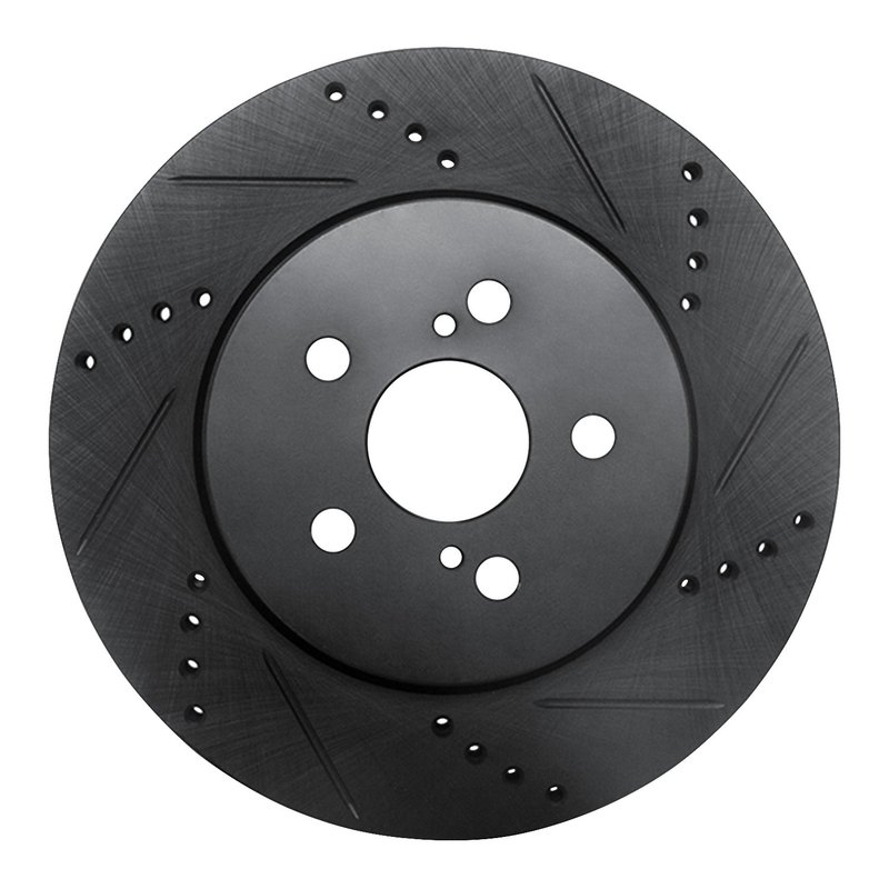 Dynamite Friction 633-76155R Disc Brake Rotor - Front Right