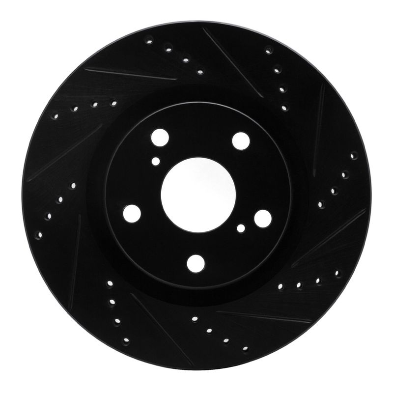 Dynamic Friction 633-76170R Disc Brake Rotor - Front Right