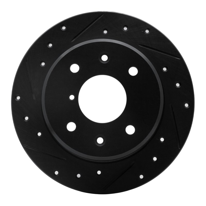 Dynamite Friction 633-80014L Disc Brake Rotor - Rear Left