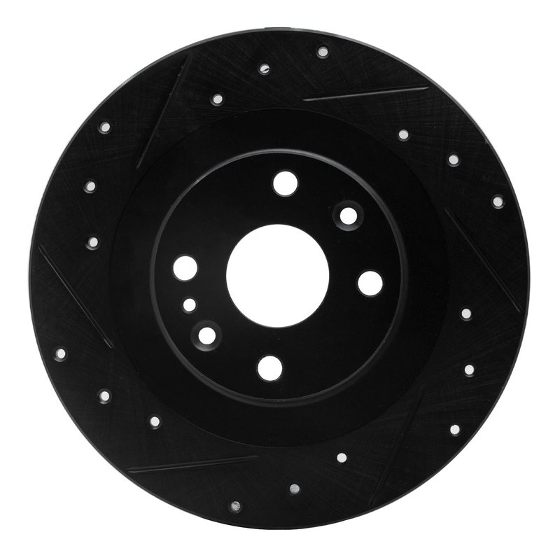 Dynamic Friction 633-80037L Disc Brake Rotor - Rear Left