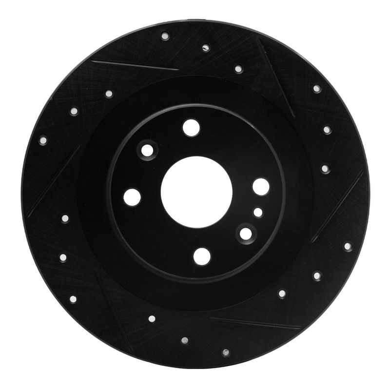 Dynamic Friction 633-80037R Disc Brake Rotor - Rear Right