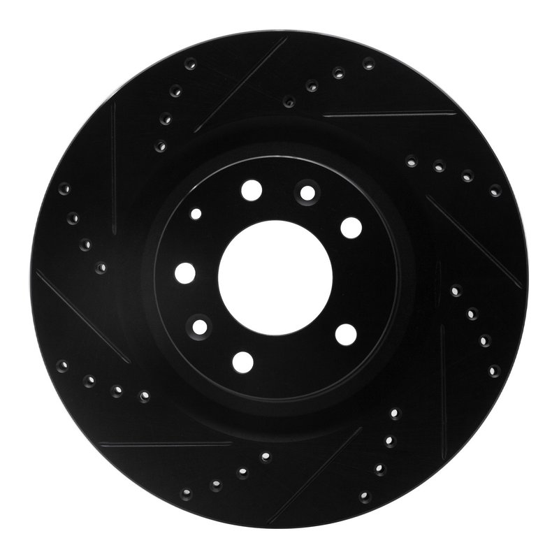 Dynamite Friction 633-80069L Disc Brake Rotor - Front Left