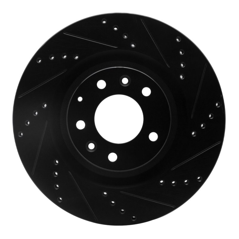 Dynamite Friction 633-80069R Disc Brake Rotor - Front Right