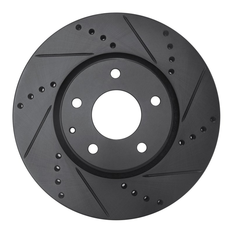 Dynamite Friction 633-80076R Disc Brake Rotor - Front Right