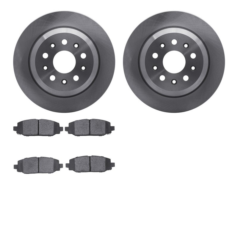 Dynamite Friction 6402-42127 Disc Brake Kit - Rear