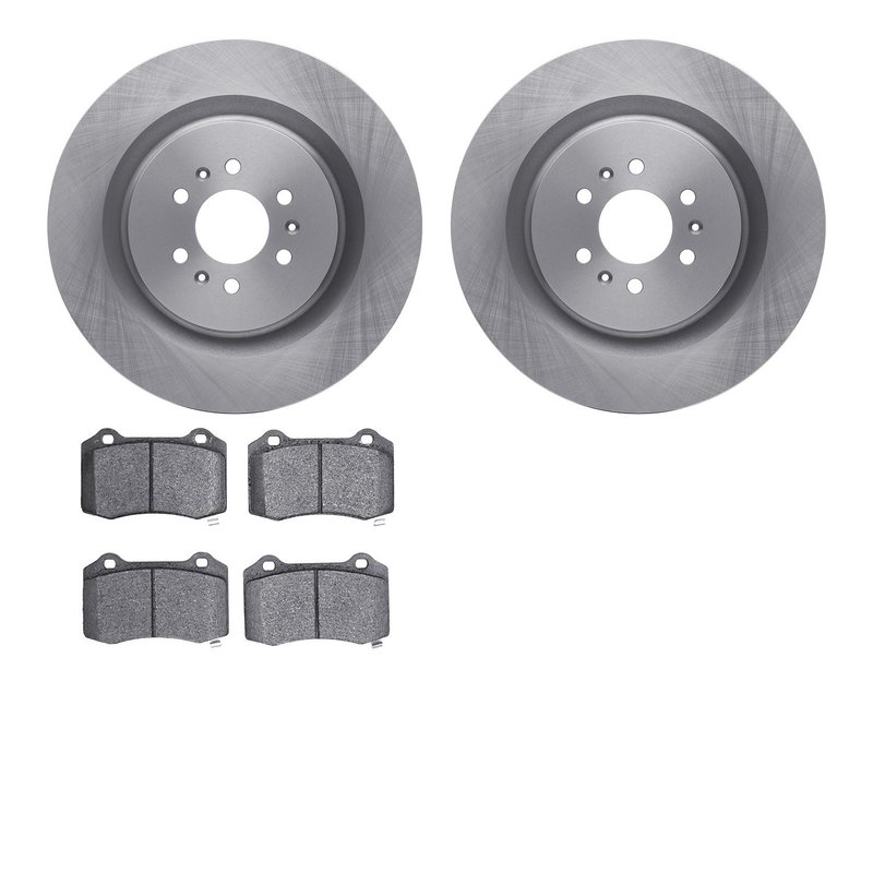 Dynamite Friction 6402-46016 Disc Brake Kit - Rear