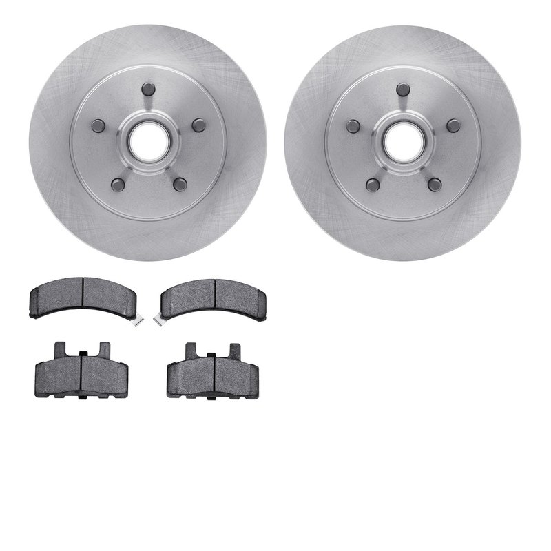 Dynamic Friction 6402-48013 Disc Brake Kit - Front