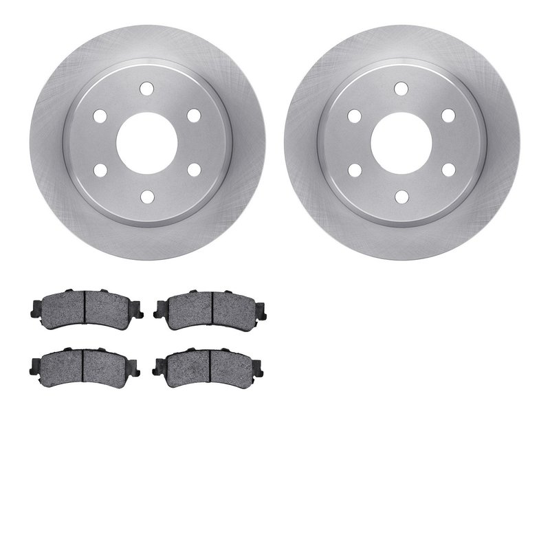 Dynamite Friction 6402-48067 Disc Brake Kit - Rear