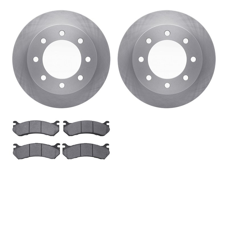 Dynamite Friction 6402-48076 Disc Brake Kit - Rear