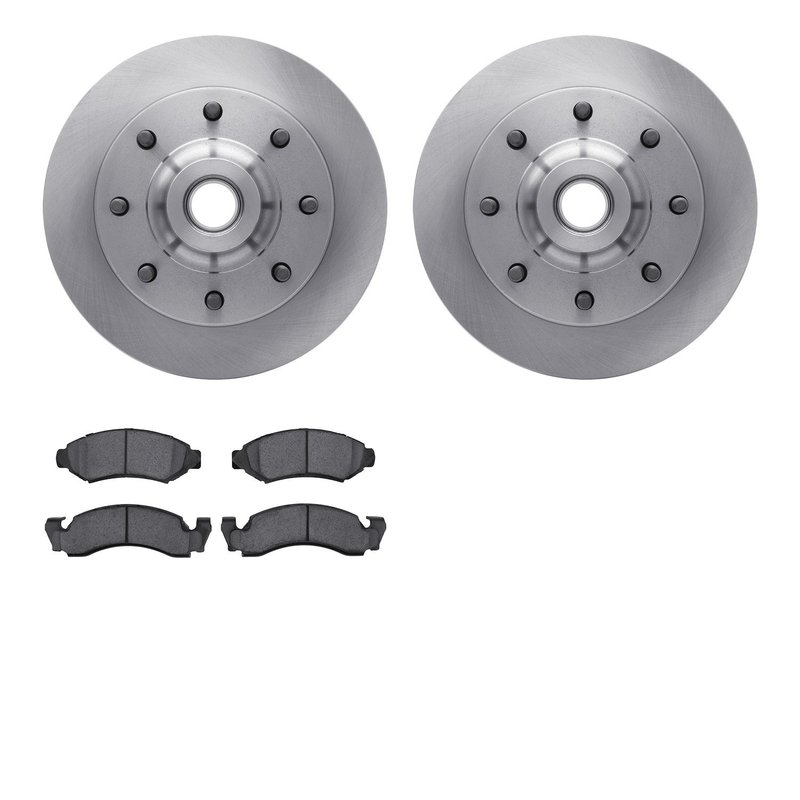 Dynamite Friction 6402-54019 Disc Brake Kit - Front