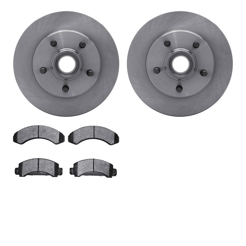 Dynamic Friction 6402-54051 Disc Brake Kit - Front