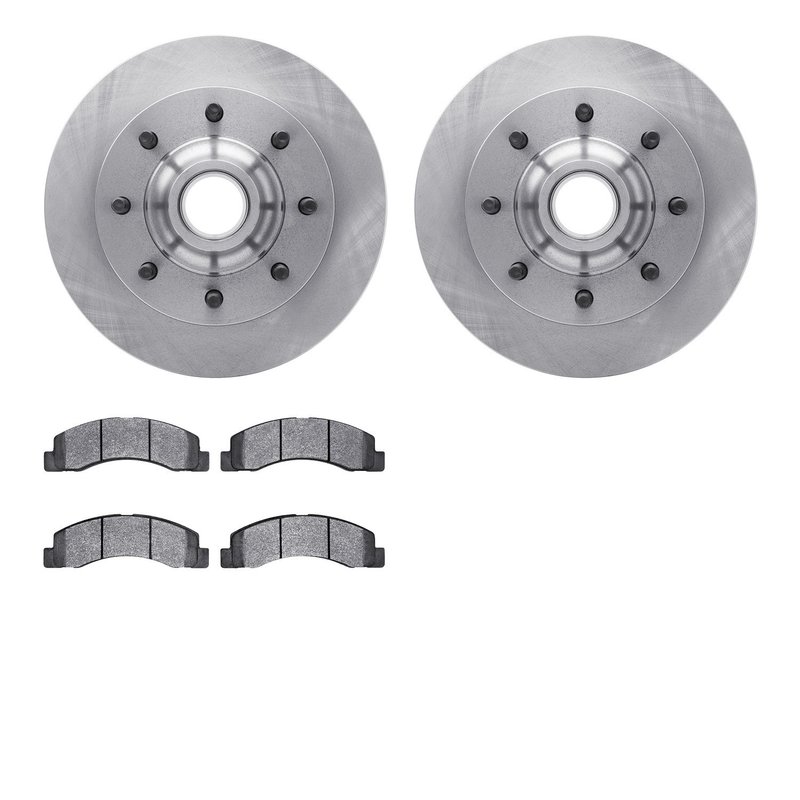 Dynamite Friction 6402-54143 Disc Brake Kit - Front