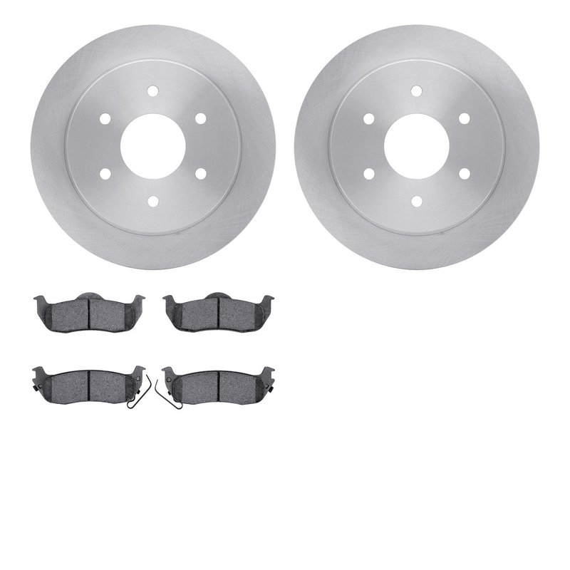 Dynamite Friction 6402-67001 Disc Brake Kit - Rear